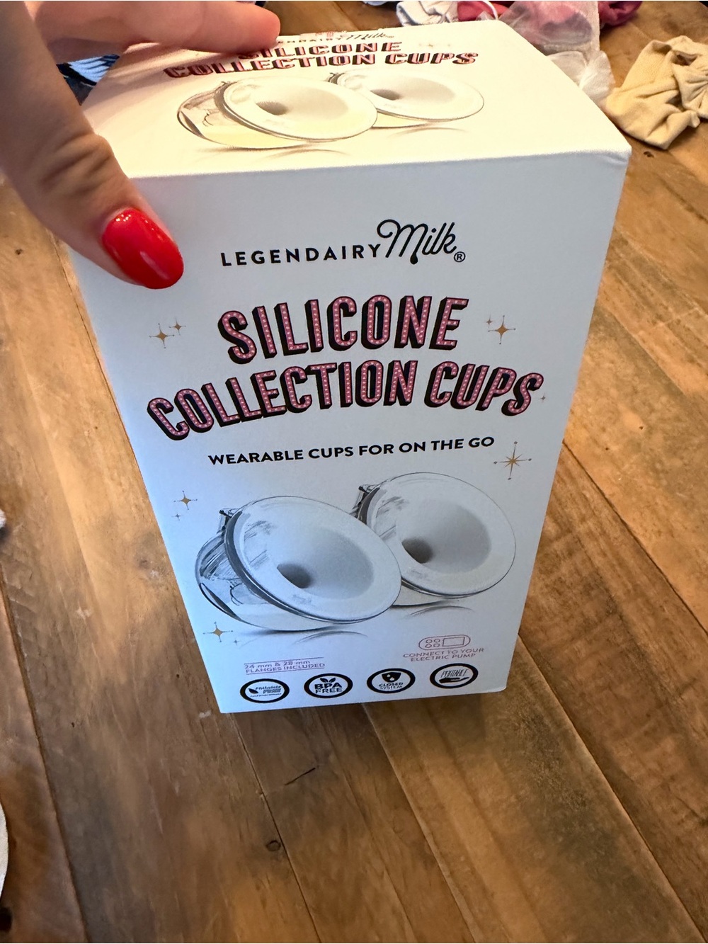 Legendairy Silicone Collection Cups - White